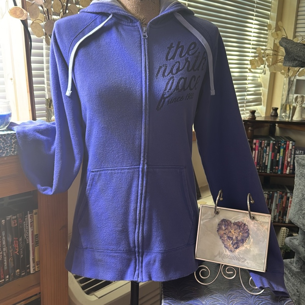 Flawless THE NORTH FACE unnoticeably used condition full zip hoodie. Two-tone. M